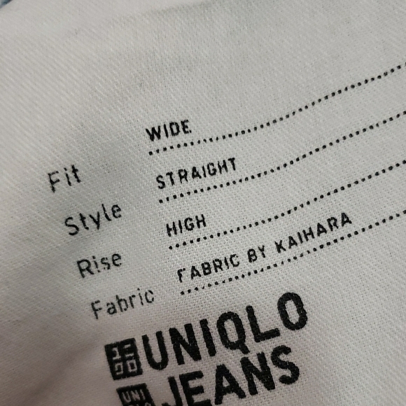 Uniqlo Women's High Waist Straight Jeans - Picture 2 of 10